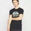 Ellesse HEBBER - T-shirt Imprimé - Black