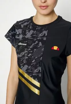 Ellesse INTEGRAL TEE - T-shirt Imprimé - Black -Ellesse Elegant Boutique d7a6d815521748cbbc92664300b21c3d