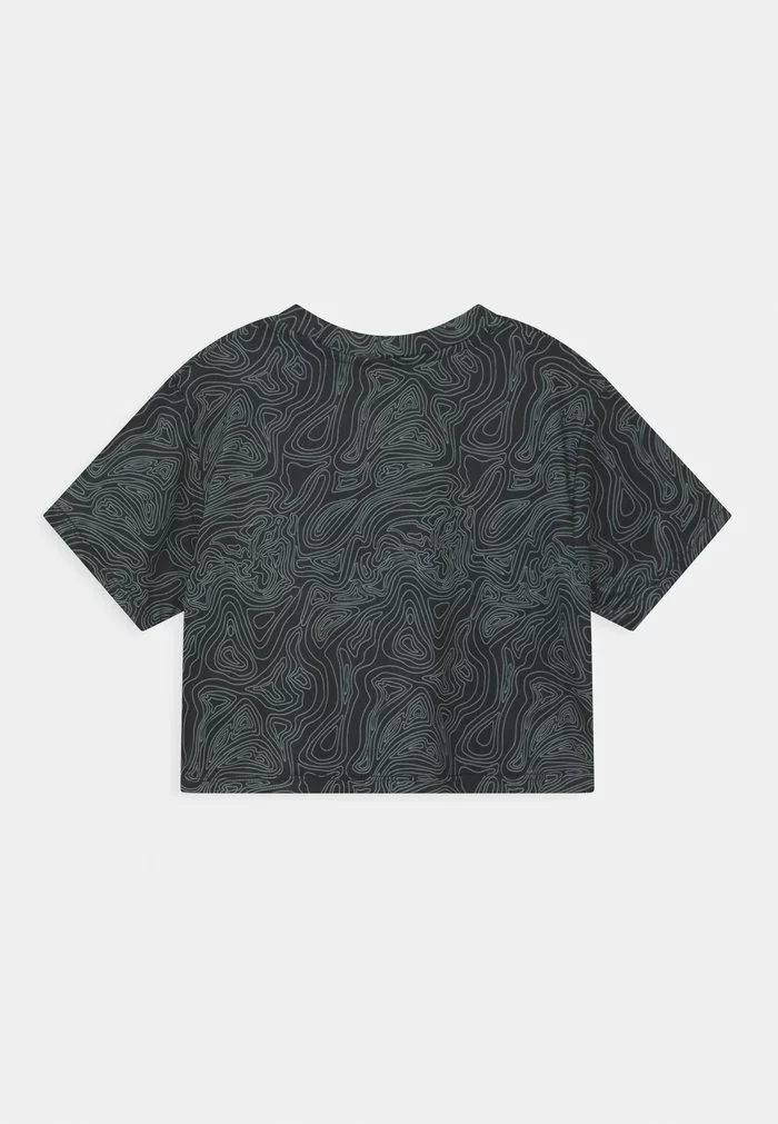 Ellesse ASALI CROPPED UNISEX - T-shirt Imprimé - Olive/dark Grey 2 Ellesse ASALI CROPPED UNISEX - T-shirt Imprimé - Olive/dark Grey – Image 2