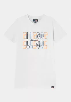 Ellesse LOGO - T-shirt Imprimé - White