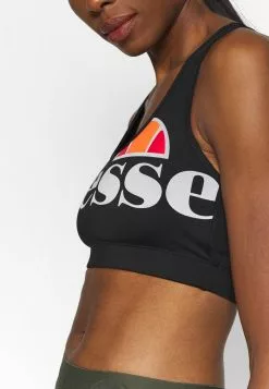 Ellesse PRESELLE - Brassières De Sport à Maintien Normal - Black -Ellesse Elegant Boutique da407b542b4c4514a02eb23ca65d0bbc