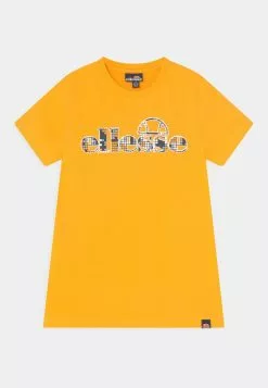 Ellesse CORRE - T-shirt Imprimé - Orange