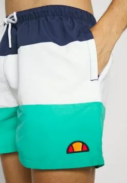 Ellesse CIELO SWIMSHORT - Short De Bain - Navy/white/green -Ellesse Elegant Boutique db42da9ac893419e8a64c1b174365555