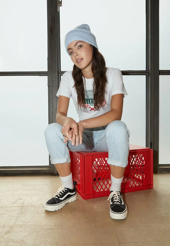 Ellesse TEENA - T-shirt Imprimé - White 2 Ellesse TEENA - T-shirt Imprimé - White – Image 2