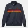 Ellesse DOMIZO TRACK TOP - Sweat à Capuche Zippé - Navy