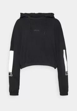 Ellesse MALLORY CROP HOODY - Sweat à Capuche - Black