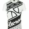Ellesse GRADUATI - T-shirt Imprimé - White