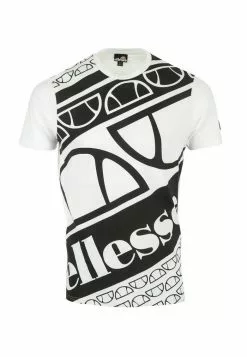 Ellesse GRADUATI - T-shirt Imprimé - White