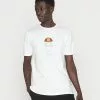 Ellesse VERSO - T-shirt Imprimé - White