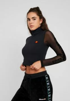 Ellesse HARROW - T-shirt à Manches Longues - Black
