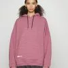 Ellesse FILE HOODY - Sweatshirt - Dark Pink
