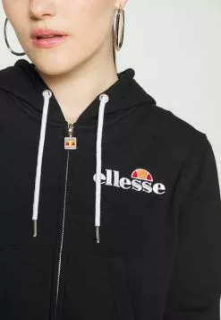 Ellesse PIOLLI - Sweat à Capuche Zippé - Black -Ellesse Elegant Boutique e5c5abe387d34c75be154071068d8671