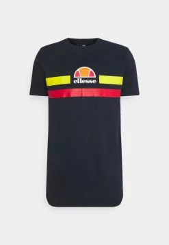 Ellesse APRELA TEE - T-shirt Imprimé - Navy