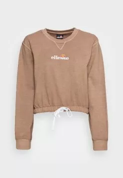 Ellesse POPSY CROPPED - Sweatshirt - Brown -Ellesse Elegant Boutique e95b169336ac4435a7270d6936b671b2