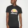 Ellesse DYNE TEE - T-shirt Imprimé - Black