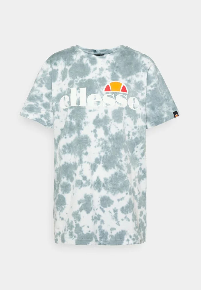 Ellesse ALBANY TIE DYE - T-shirt Imprimé - Green/white 2 Ellesse ALBANY TIE DYE - T-shirt Imprimé - Green/white – Image 2