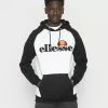 Ellesse TALIAMENTO HOODY - Sweatshirt - White/black