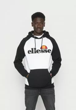 Ellesse TALIAMENTO HOODY - Sweatshirt - White/black