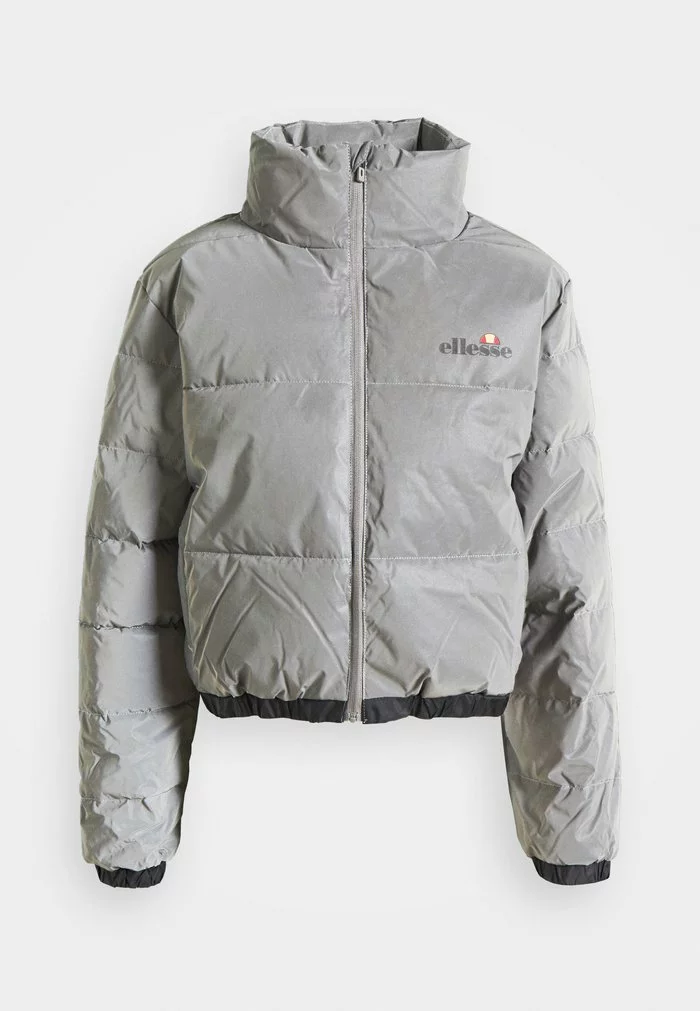 Ellesse CROPPED PUFFER JACKET - Veste D'hiver - Silver 5 Ellesse CROPPED PUFFER JACKET - Veste D'hiver - Silver – Image 5