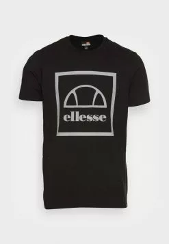 Ellesse ANDROMEDAN TEE - T-shirt Imprimé - Black -Ellesse Elegant Boutique eee443227bb749098f48e349feec41ea