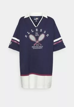 Ellesse SHOEE DRESS - Robe En Jersey - Navy