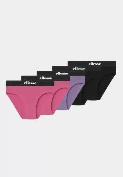 Ellesse GRACIE 5 PACK - Slip - Black/pink/purple