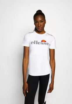 Ellesse DELLE - T-shirt Imprimé - White