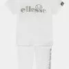Ellesse DELILA TEE SET UNISEX - Legging - White