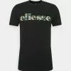 Ellesse LANBRONE - T-shirt Imprimé - Black