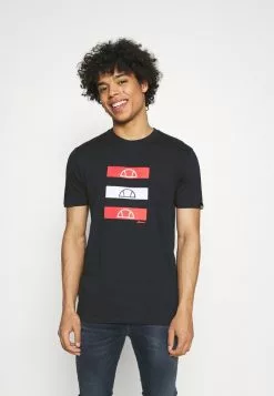 Ellesse JACE - T-shirt Imprimé - Navy