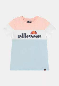 Ellesse PASTELLI - T-shirt Imprimé - Light Blue