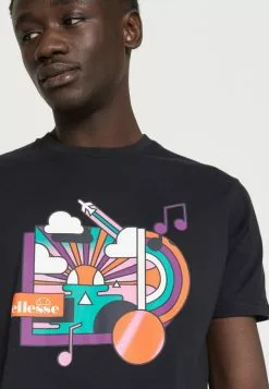 Ellesse MATTEI - T-shirt Imprimé - Black -Ellesse Elegant Boutique f87815ec049b4dfd80880c808442bf87