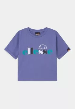 Ellesse GIANDUIA CROP - T-shirt Imprimé - Purple