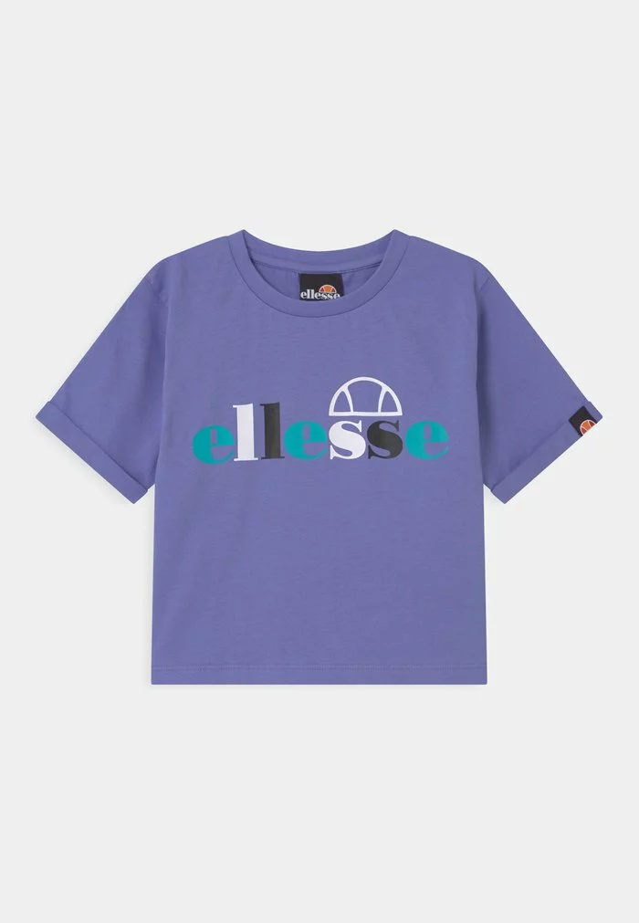 Ellesse GIANDUIA CROP - T-shirt Imprimé - Purple 1 Ellesse GIANDUIA CROP - T-shirt Imprimé - Purple