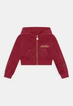 Ellesse HAYLEE HOODY - Sweat à Capuche Zippé - Burgundy