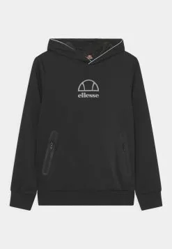 Ellesse EDENI HOODY UNISEX - T-shirt à Manches Longues - Black/silver