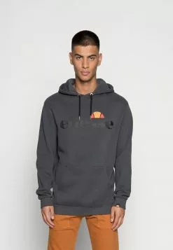 Ellesse GOTTERO OH HOODY - Sweat à Capuche - Dark Grey