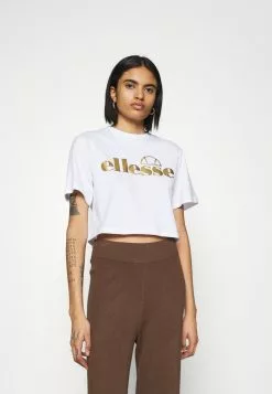 Ellesse PRESEPE - T-shirt Imprimé - White