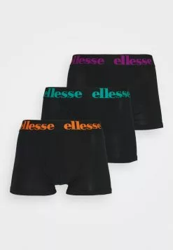 Ellesse HALI FASHION TRUNKS 3 PACK - Shorty - Black/multi-coloured