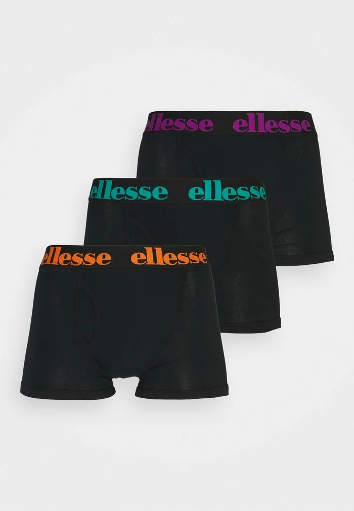 Ellesse HALI FASHION TRUNKS 3 PACK - Shorty - Black/multi-coloured 1 Ellesse HALI FASHION TRUNKS 3 PACK - Shorty - Black/multi-coloured
